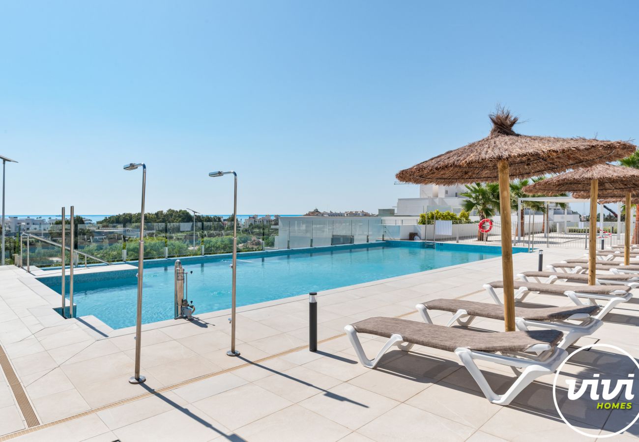 Apartamento en Estepona - Casa Solara |  Piscina - Gimnasio - Terraza