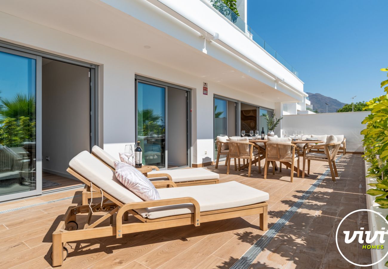Apartamento en Estepona - Casa Solara |  Piscina - Gimnasio - Terraza