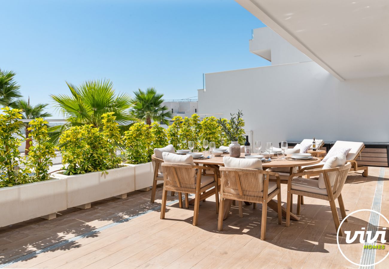 Apartamento en Estepona - Casa Solara |  Piscina - Gimnasio - Terraza