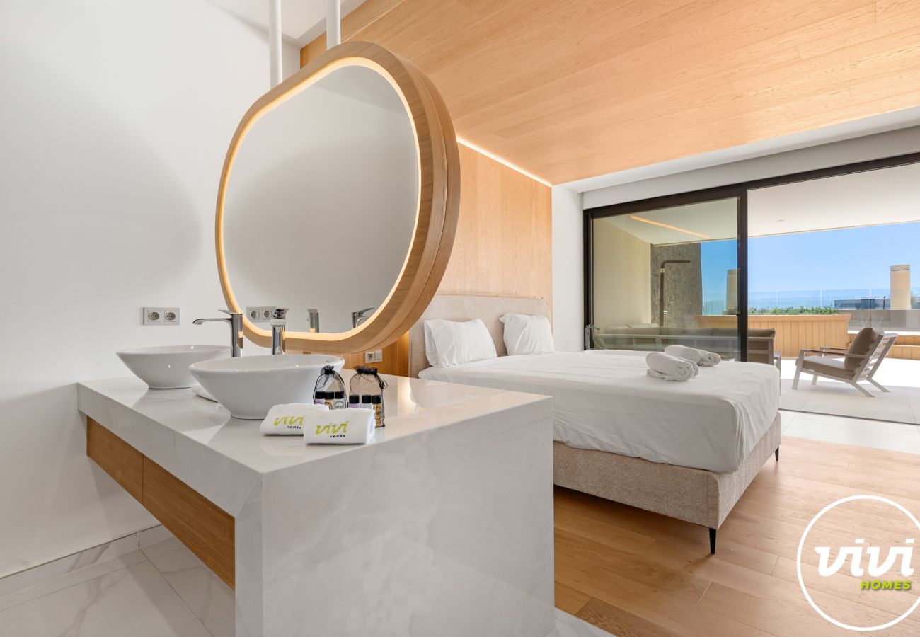Apartamento en Fuengirola - Luma | Terraza - Piscina privada - Sauna