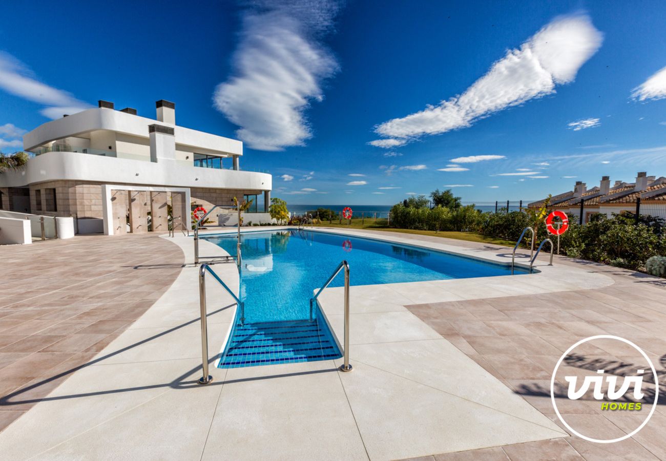Costa del Sol Mijas Costa vakantie appartement Blue View luxe zwembad zeezicht 