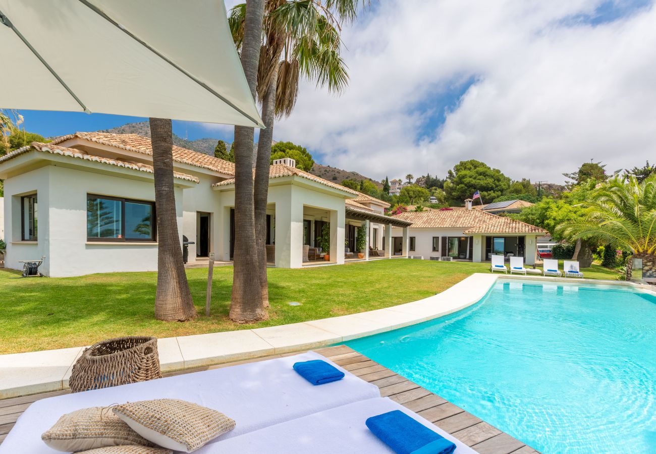 Villa in Benalmádena - Villa del Mar - Zeezicht | Privacy | Luxe