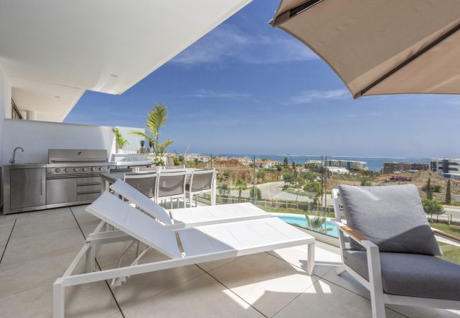 Appartement in Fuengirola - Ivy | Zeezicht - BBQ - zwembad