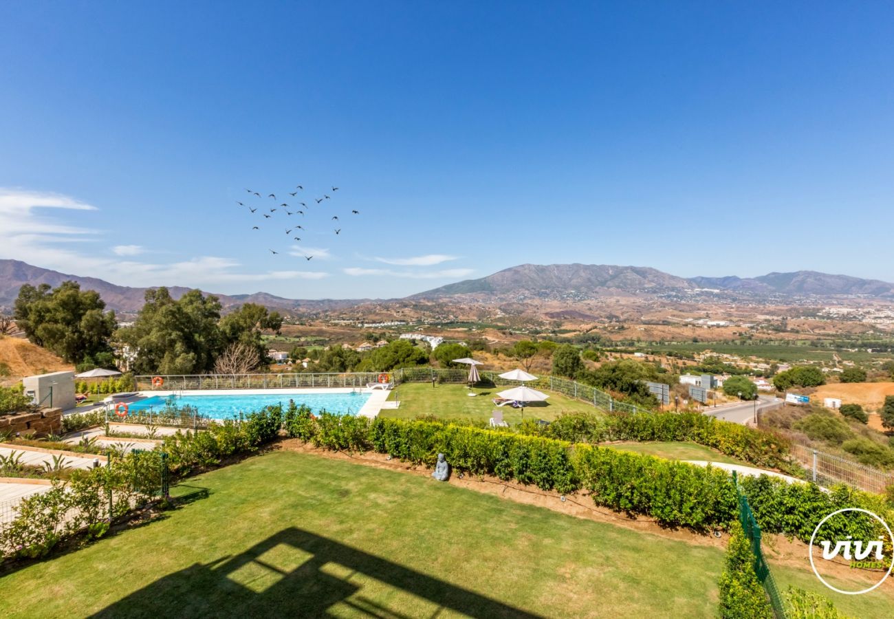 Appartement in La Cala de Mijas - Lila - Zwembad | Golf | BBQ | Uitzicht