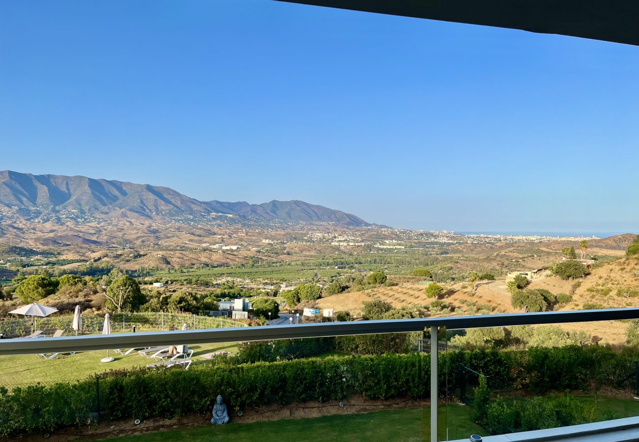 Appartement in La Cala de Mijas - Lila - Zwembad | Golf | BBQ | Uitzicht