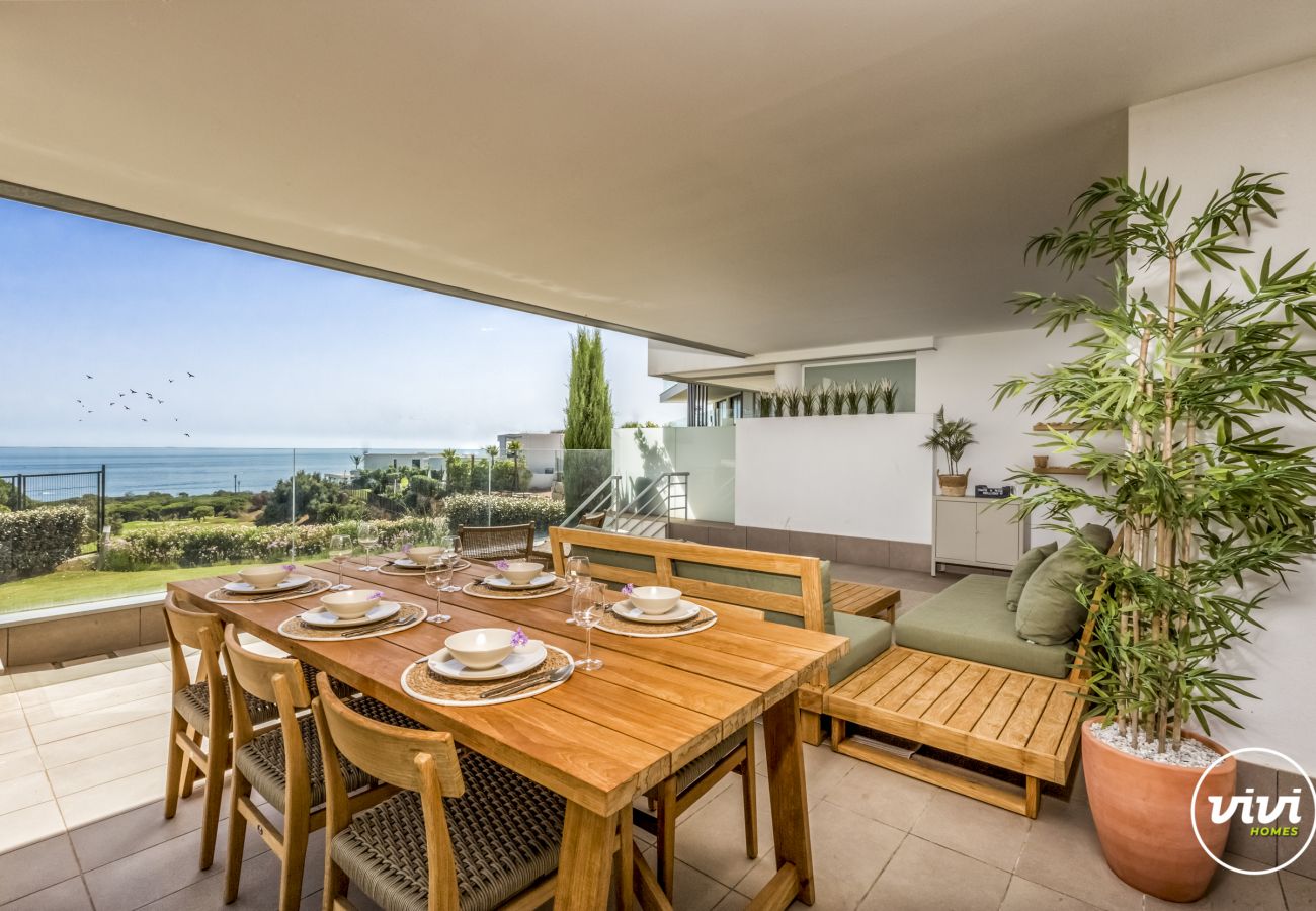 Appartement in Marbella - Casa Ferli - Zee- & Golfzicht | Tuin