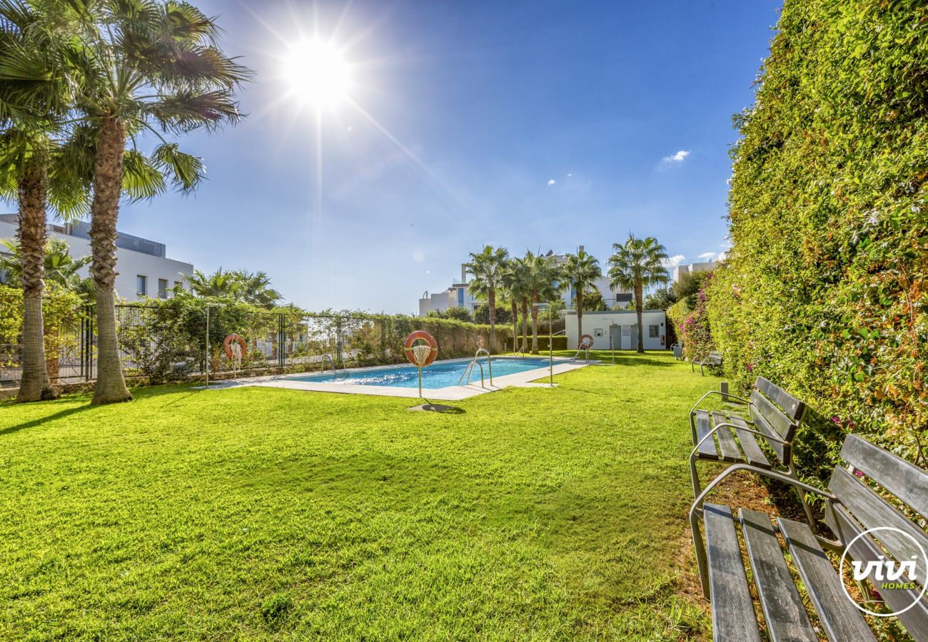 Appartement in Marbella - Casa Ferli - Zee- & Golfzicht | Tuin