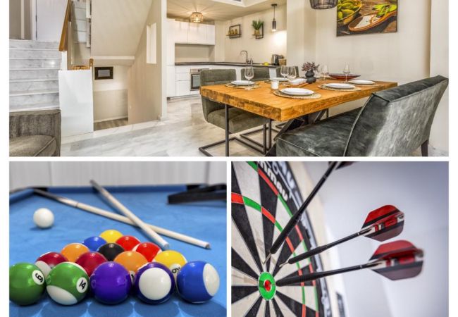 Herenhuis in La Cala de Mijas - El Sembrador - Zwembad | Darts | Pooltafel | Golf