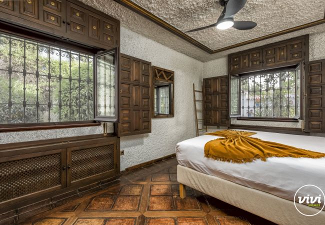 Grote slaapkamer, Villa Bella, Vakantie woning in Marbella