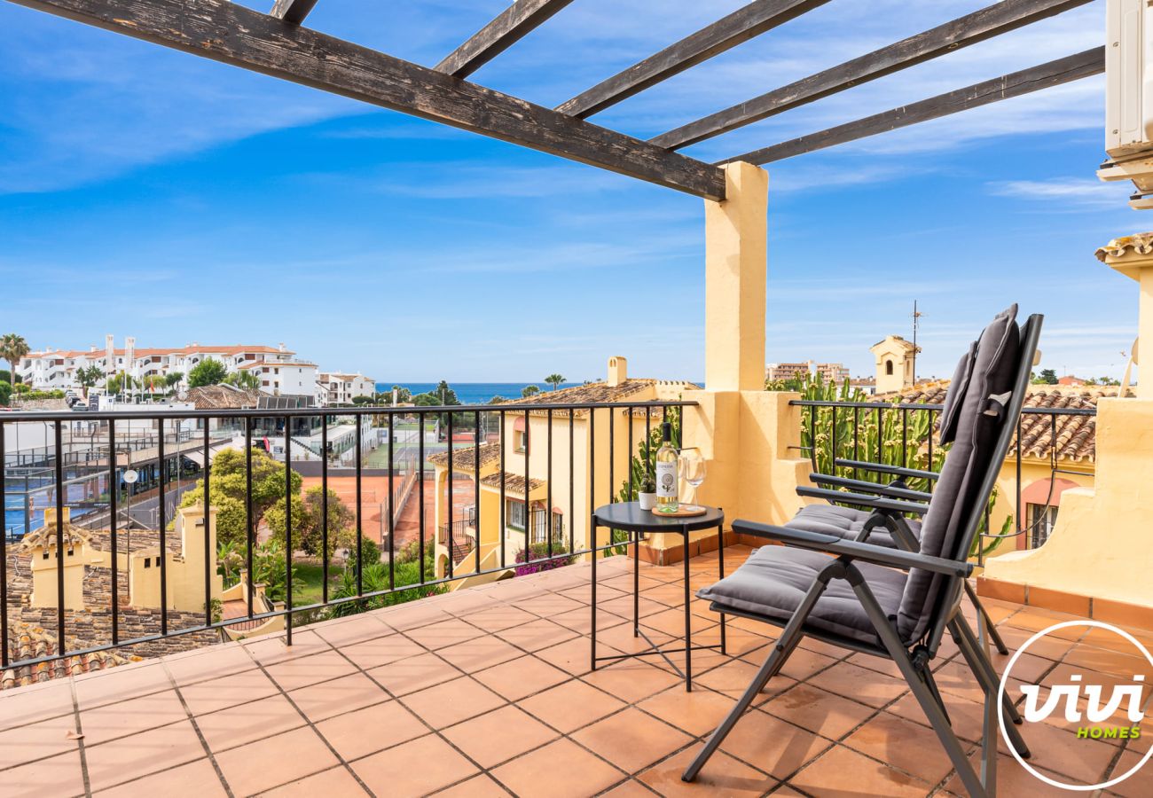 Appartement in La Cala de Mijas - Santana | Appartement met uitzicht in Mijas
