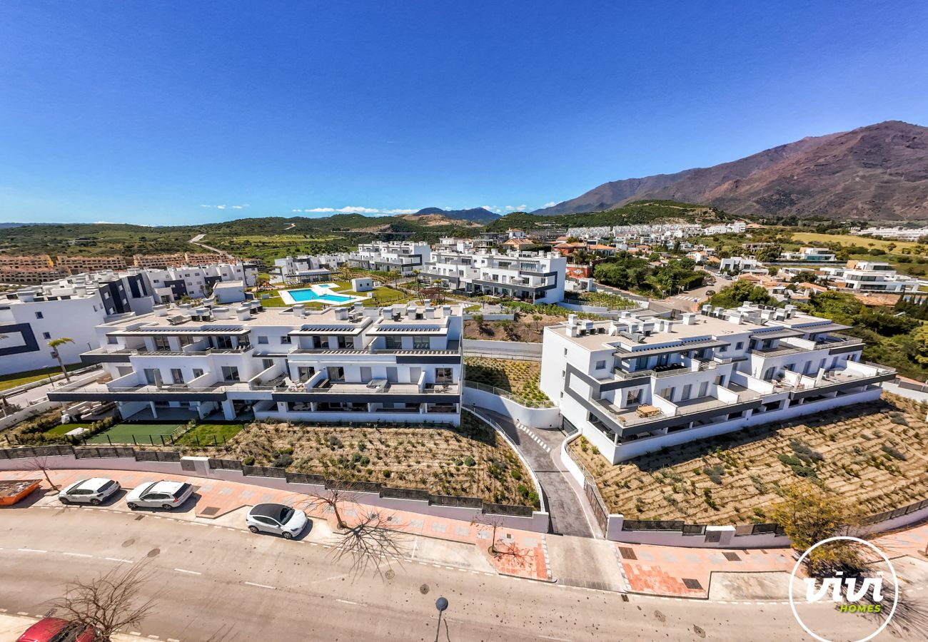 Appartement in Estepona - Valle Romano | Zwembad - terras - fitnessruimte