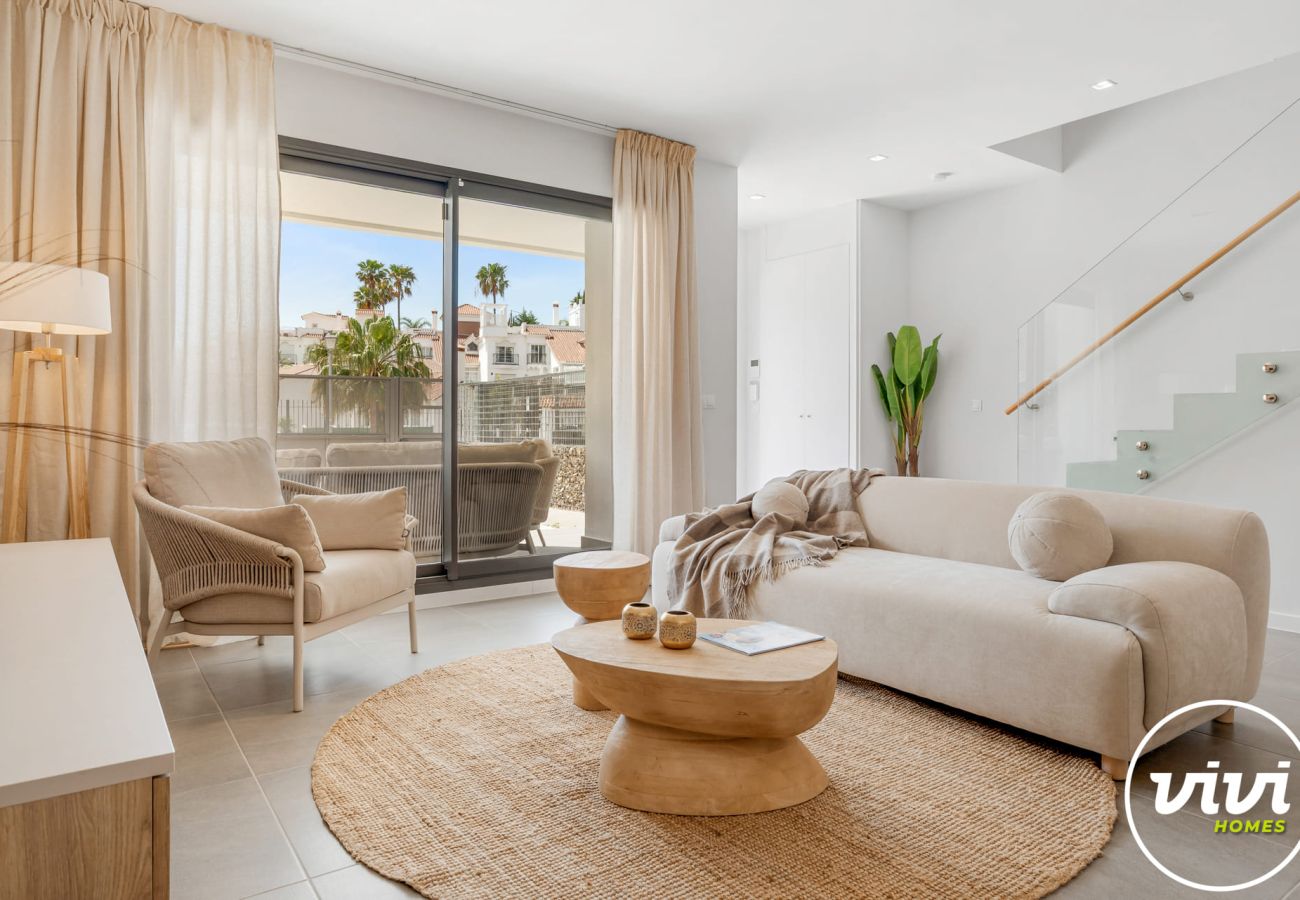 Appartement in Mijas - Casa de Kol | Zeezicht - Zwembad - Terras