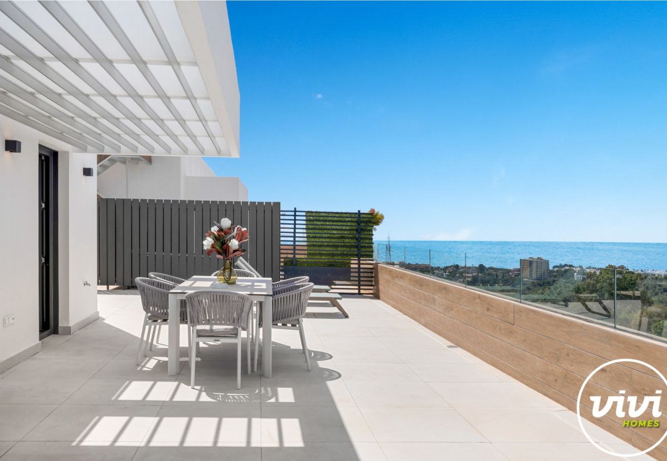Appartement in Marbella - The Essence | Zeezicht - Zwembad - Fitnessruimte - Terras
