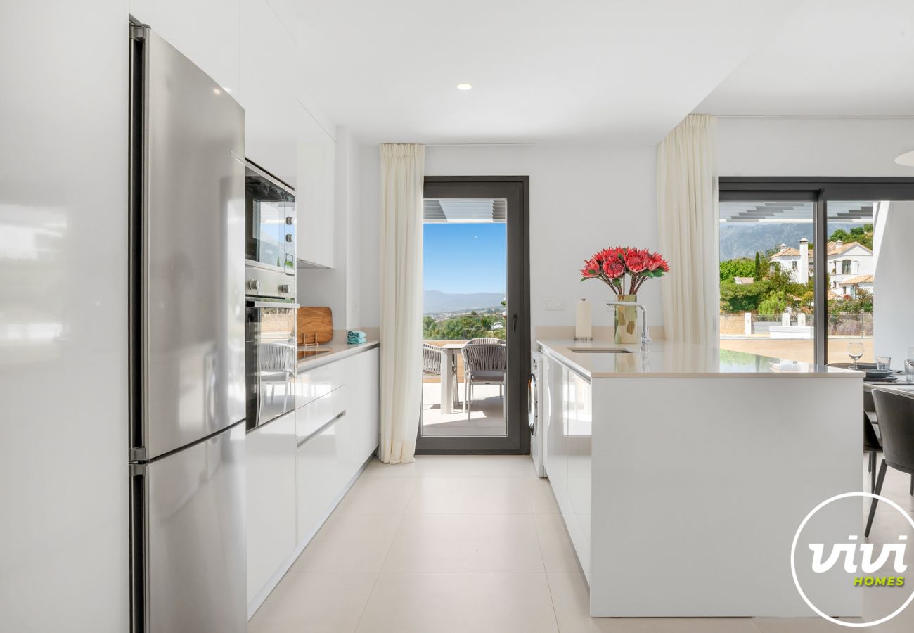 Appartement in Marbella - The Essence | Zeezicht - Zwembad - Fitnessruimte - Terras