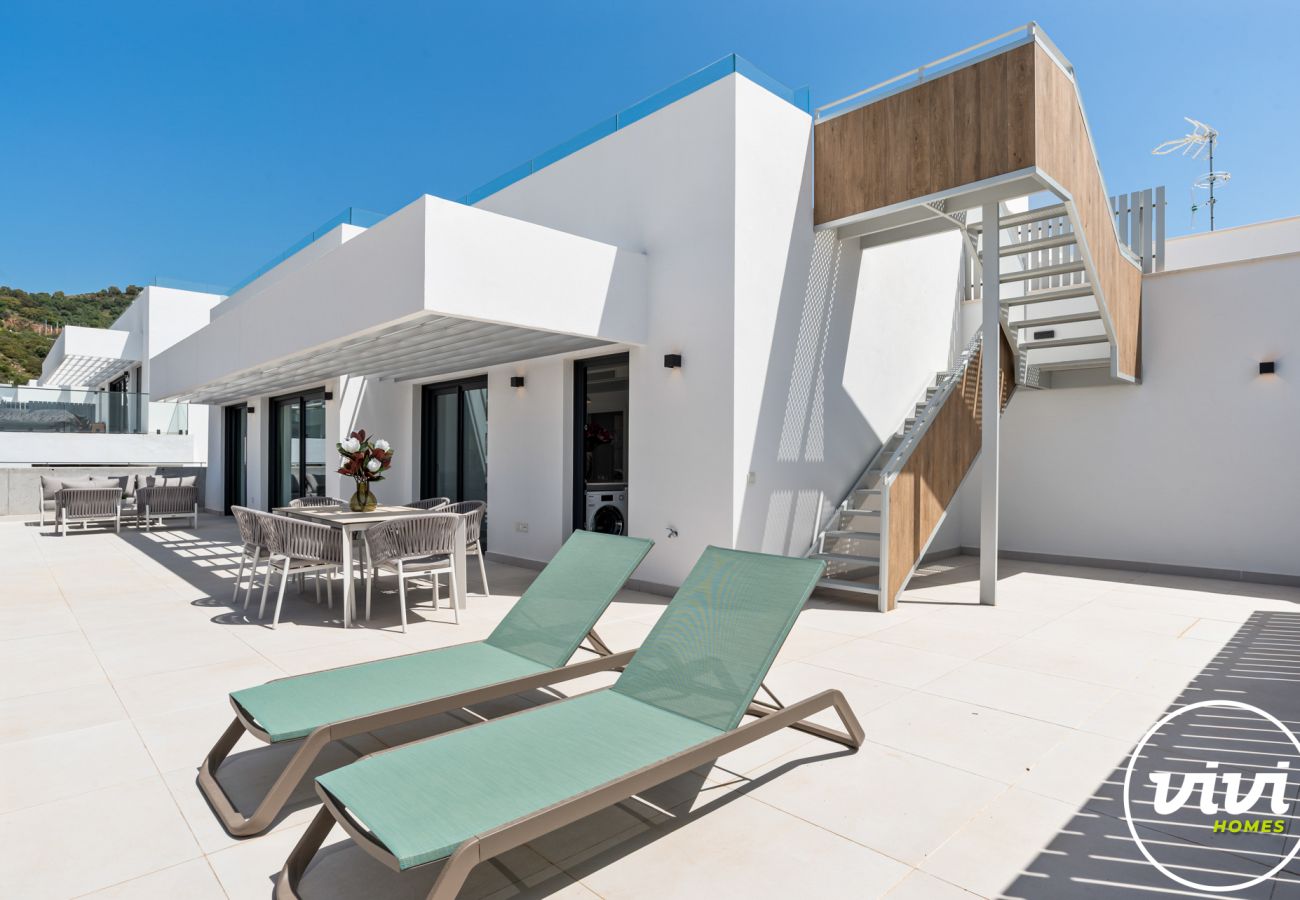 Appartement in Marbella - The Essence | Zeezicht - Zwembad - Fitnessruimte - Terras