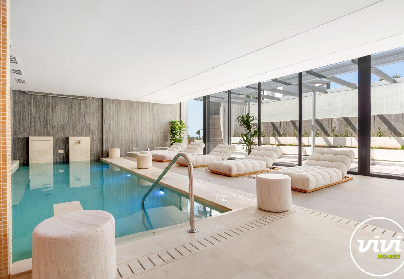 Appartement in Marbella - The Essence | Zeezicht - Zwembad - Fitnessruimte - Terras
