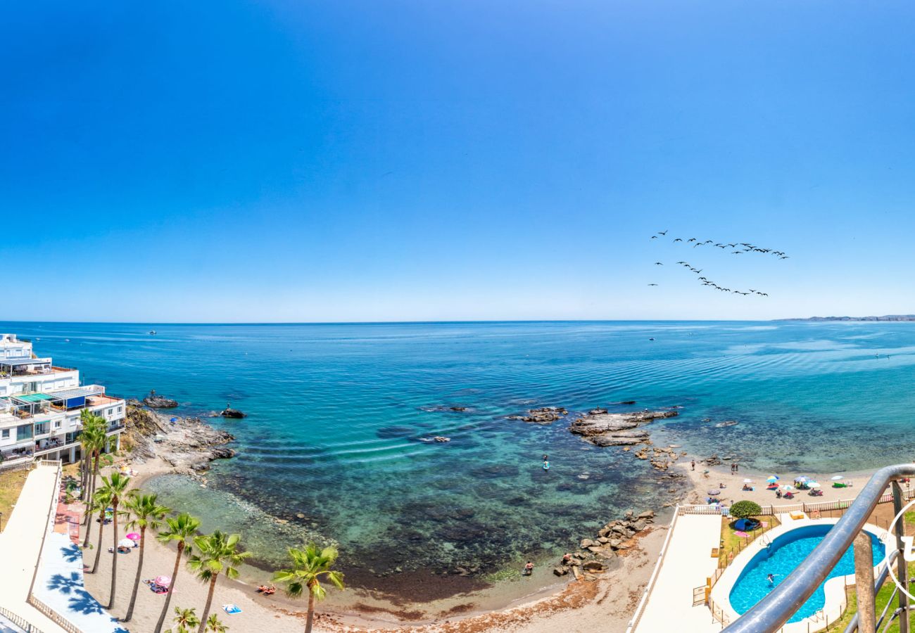 Appartement in Benalmádena - Brisa del Mar| Zeezicht - Zwembad - Aan het strand - Terras