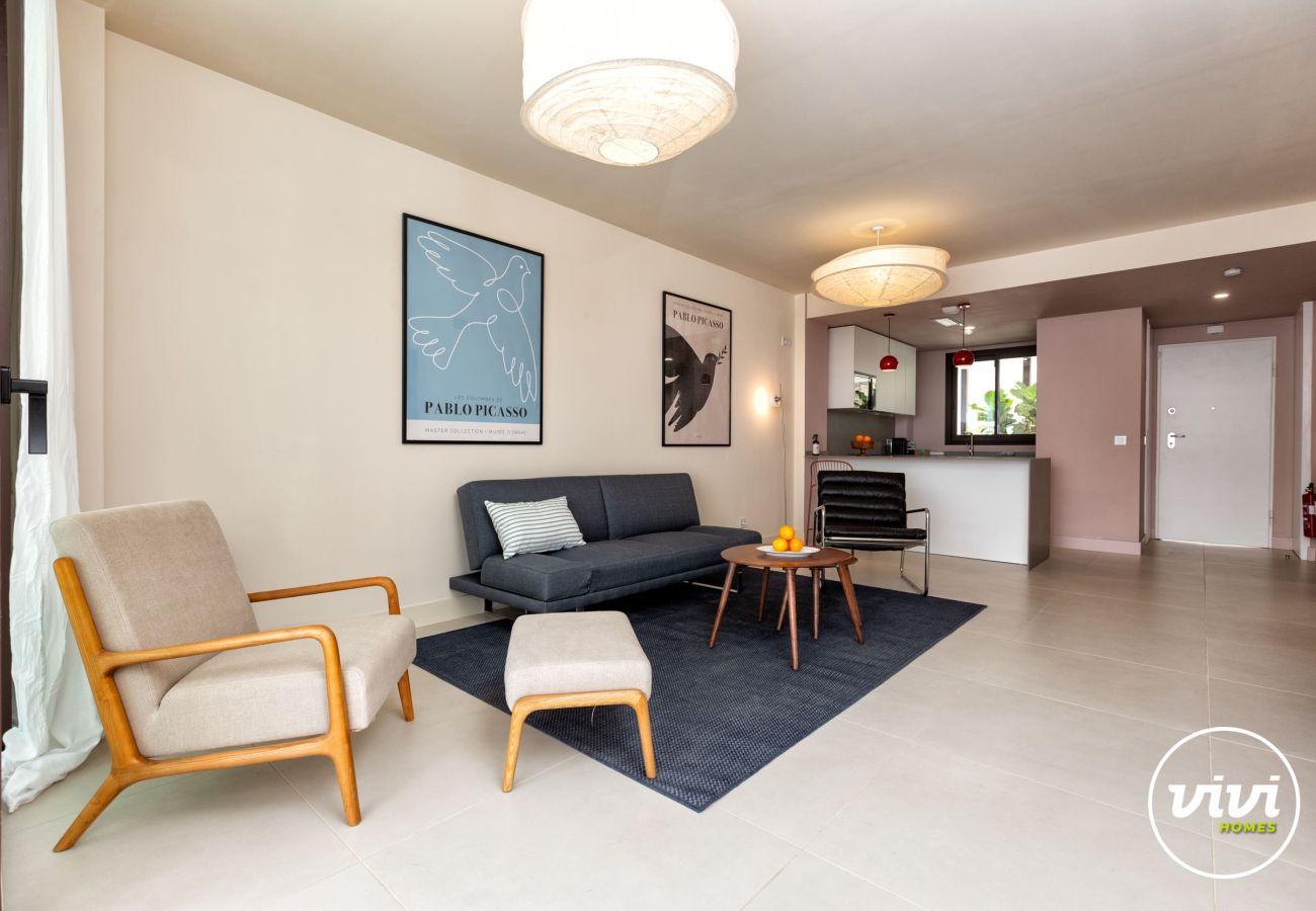 Appartement in Fuengirola - Casa Sonnenberg | Prachtig Zeezicht, Zwembad en Terras