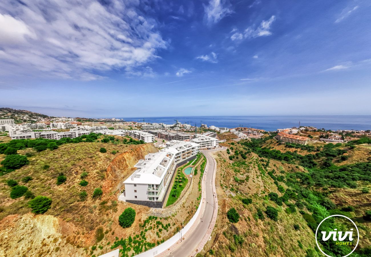 Appartement in Fuengirola - Casa Sonnenberg | Prachtig Zeezicht, Zwembad en Terras
