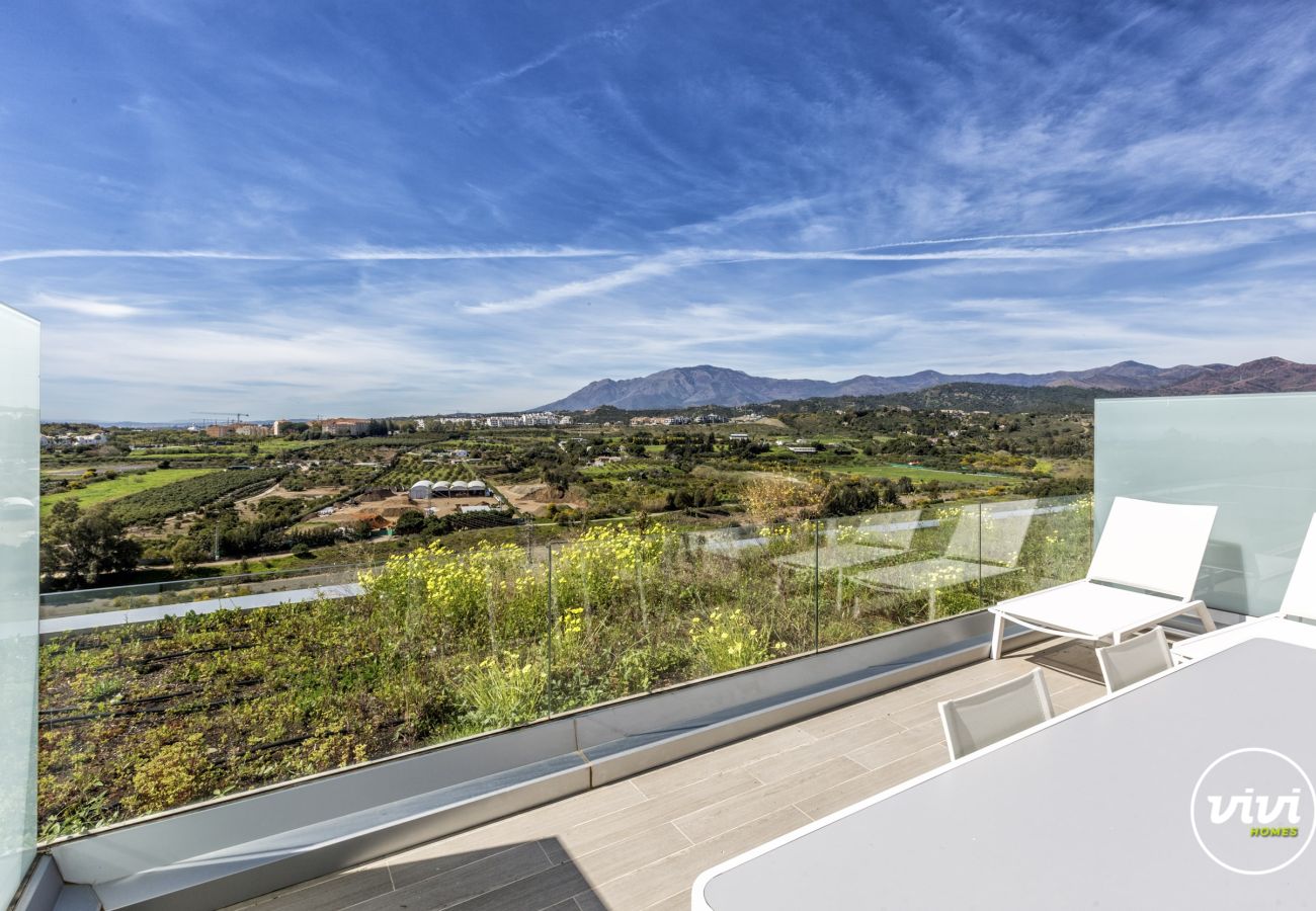 Rijhuis in Estepona - Sonrisa | Golf rijtjeshuis met zwembad in Estepona