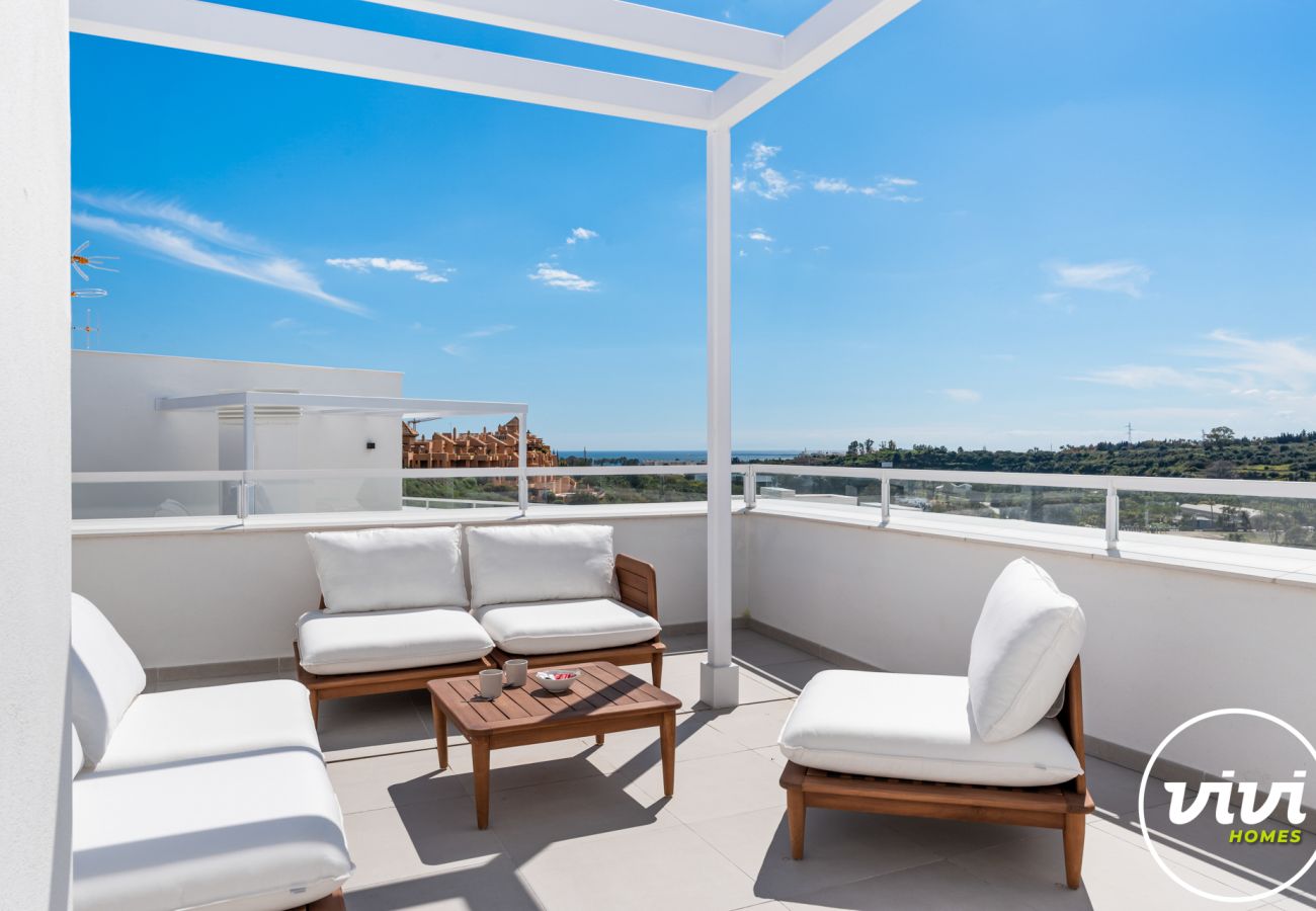 Appartement in Estepona - Penthouse Feliz | met zwembad in Estepona