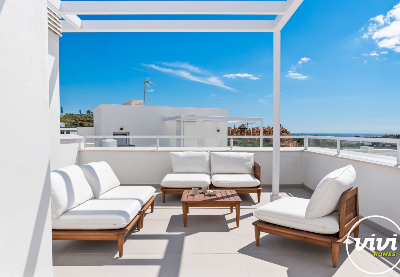 Appartement in Estepona - Penthouse Feliz | met zwembad in Estepona