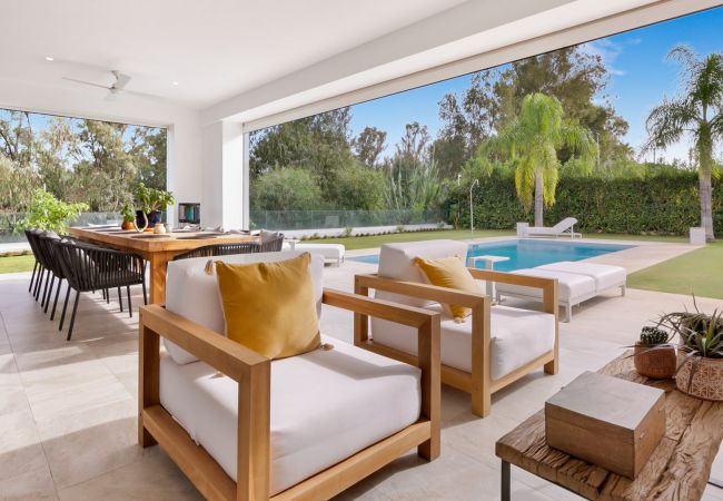 Villa in Marbella - Villa Perla - Sauna | Golf | Jacuzzi | Private Gym