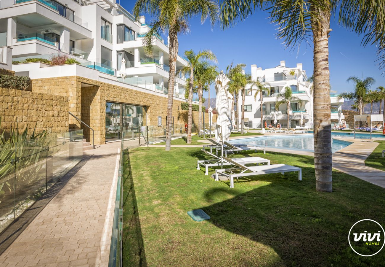 Apartment in Mijas Costa - Palmera - Private pool | Gym