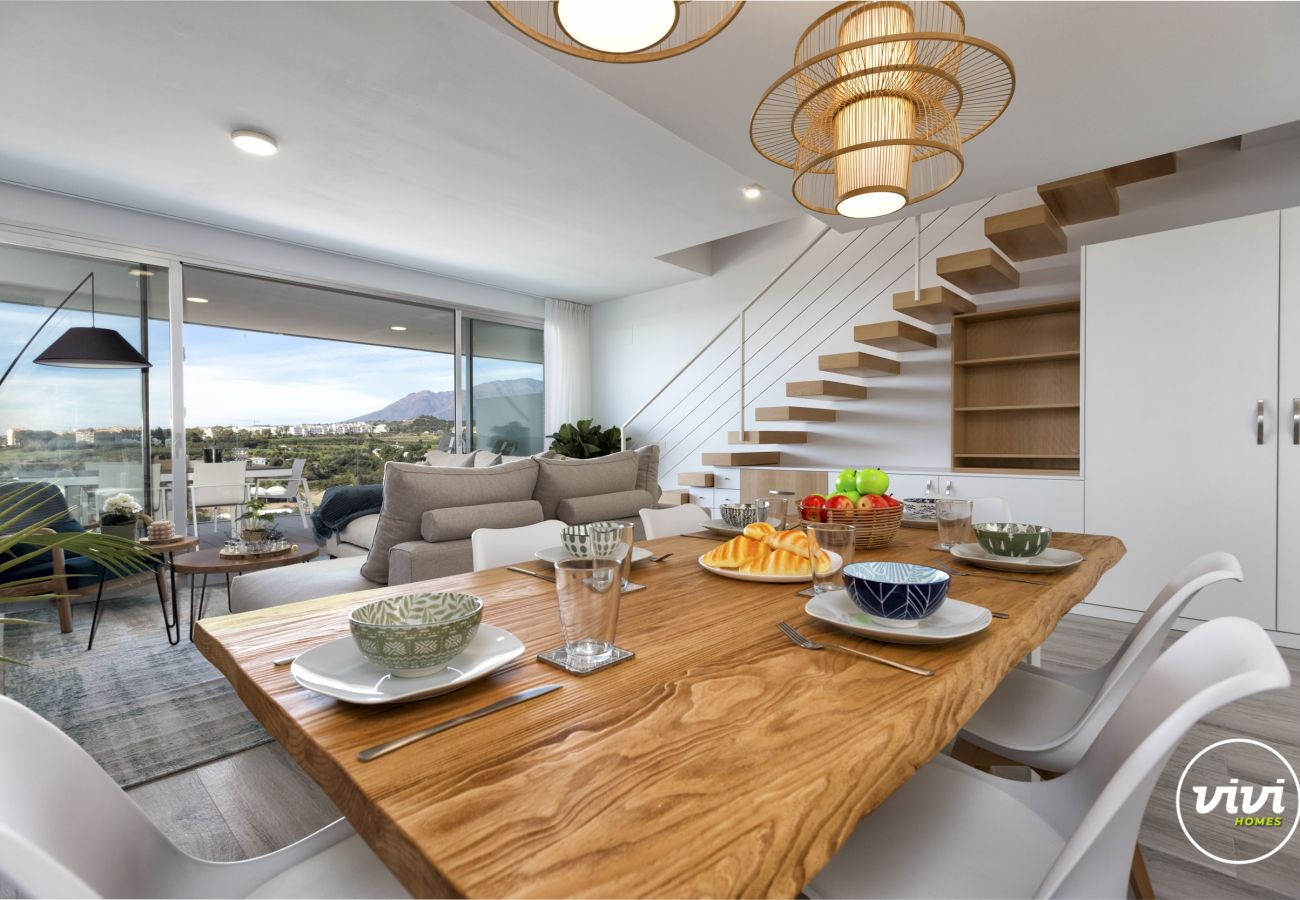 Diningroom with wooden table