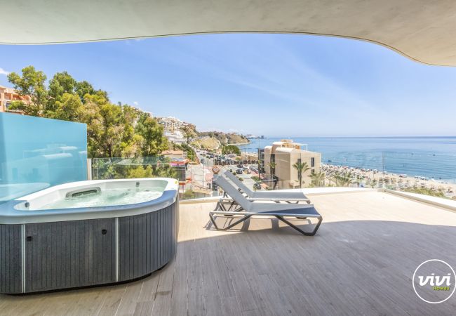 Apartment in Fuengirola - Azul | Apartment with red pool in Fuengirola