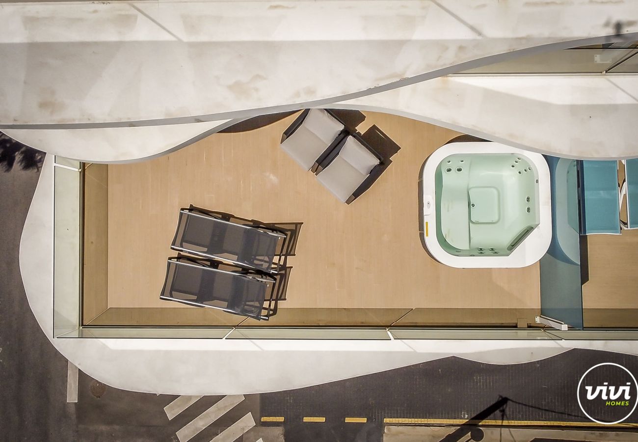 Apartment in Fuengirola - Azul | Apartment with red pool in Fuengirola