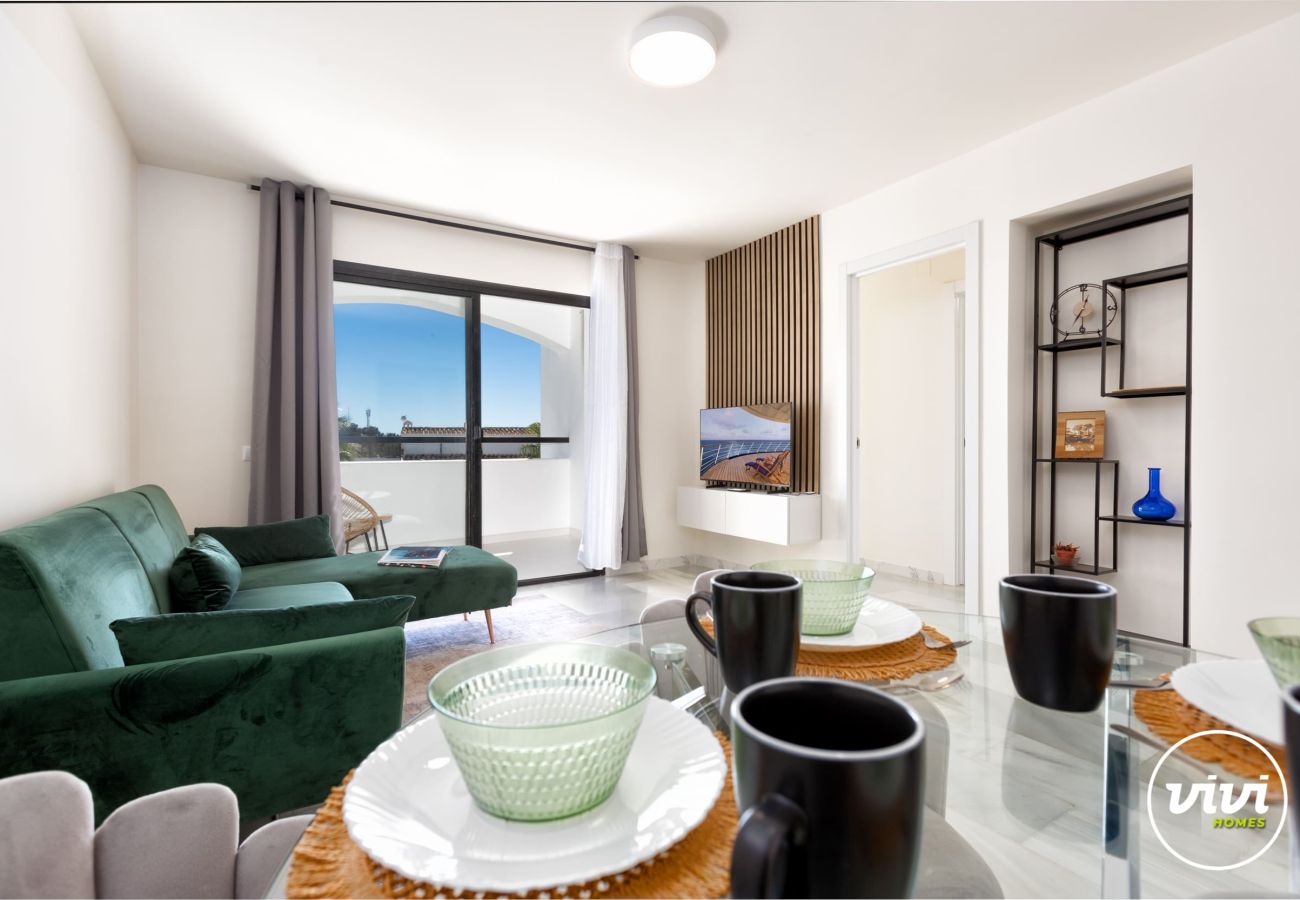 Apartment in Mijas Costa - Delfin | family apartment with pool