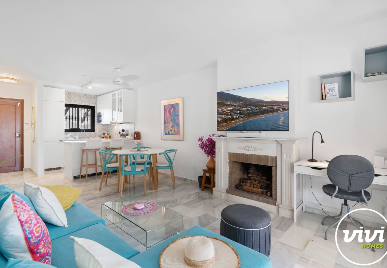 Apartment in Sitio de Calahonda - Solveig | beachfront with pool in Calahonda