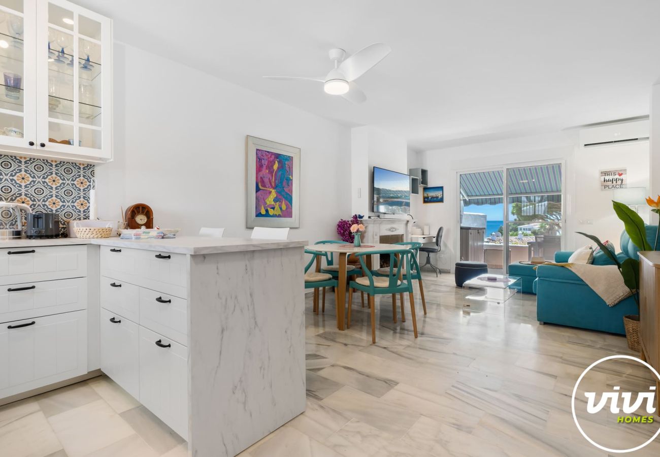 Apartment in Sitio de Calahonda - Solveig | beachfront with pool in Calahonda