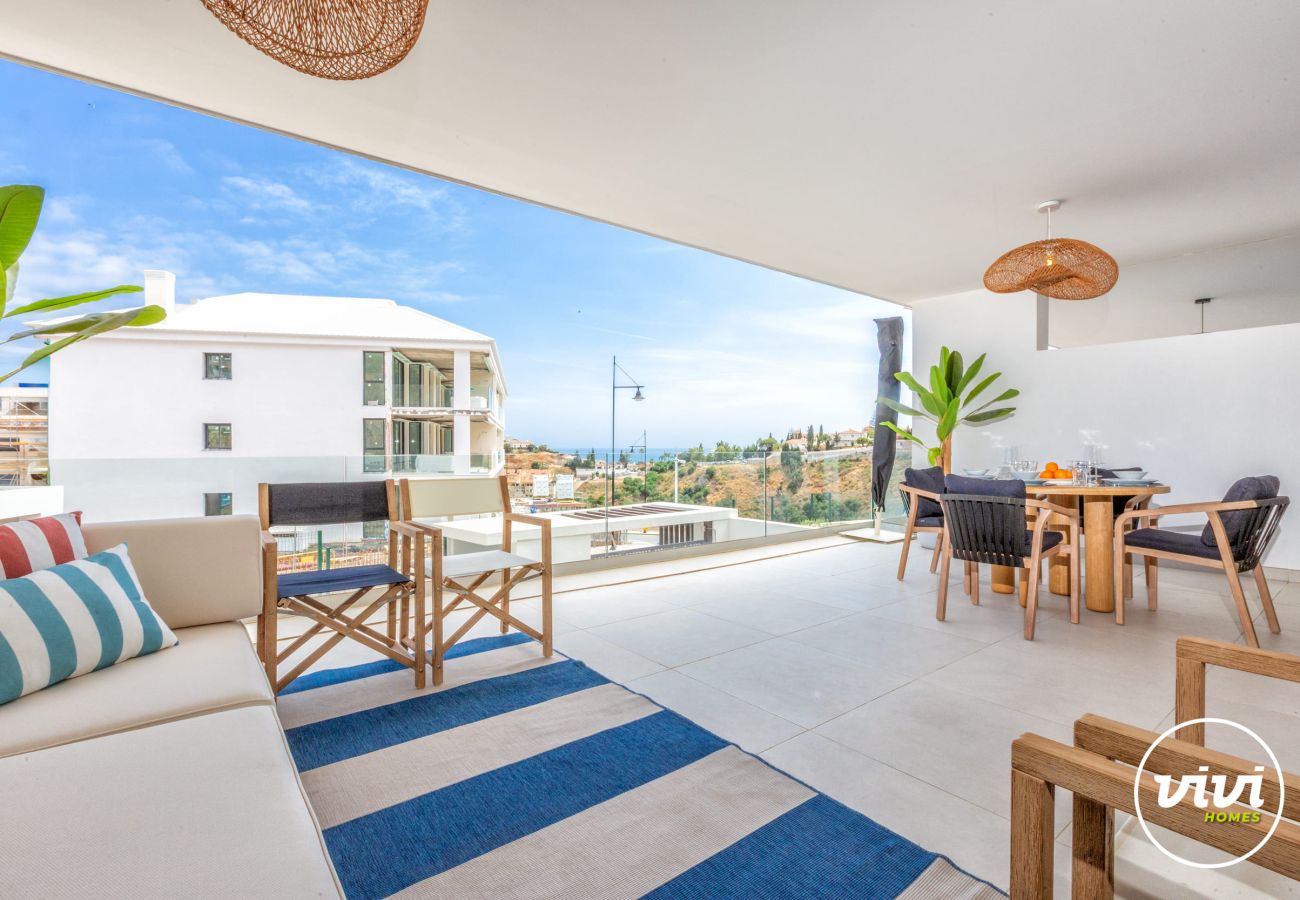 Apartment in Fuengirola - Casa Sonnenberg | Sea View - Pool - Terrace