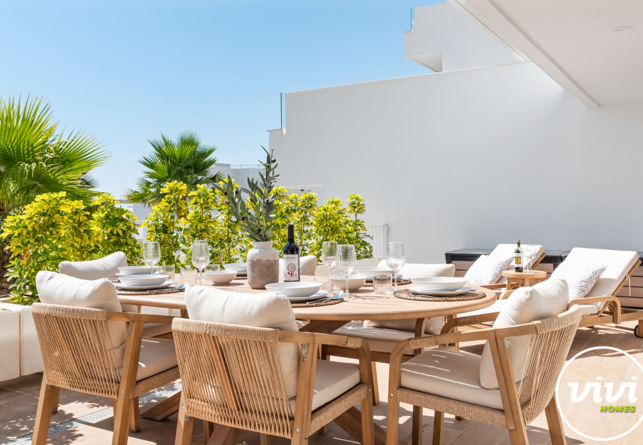 Apartment in Estepona - Casa Solara |  Pool - Gym - Terrace 