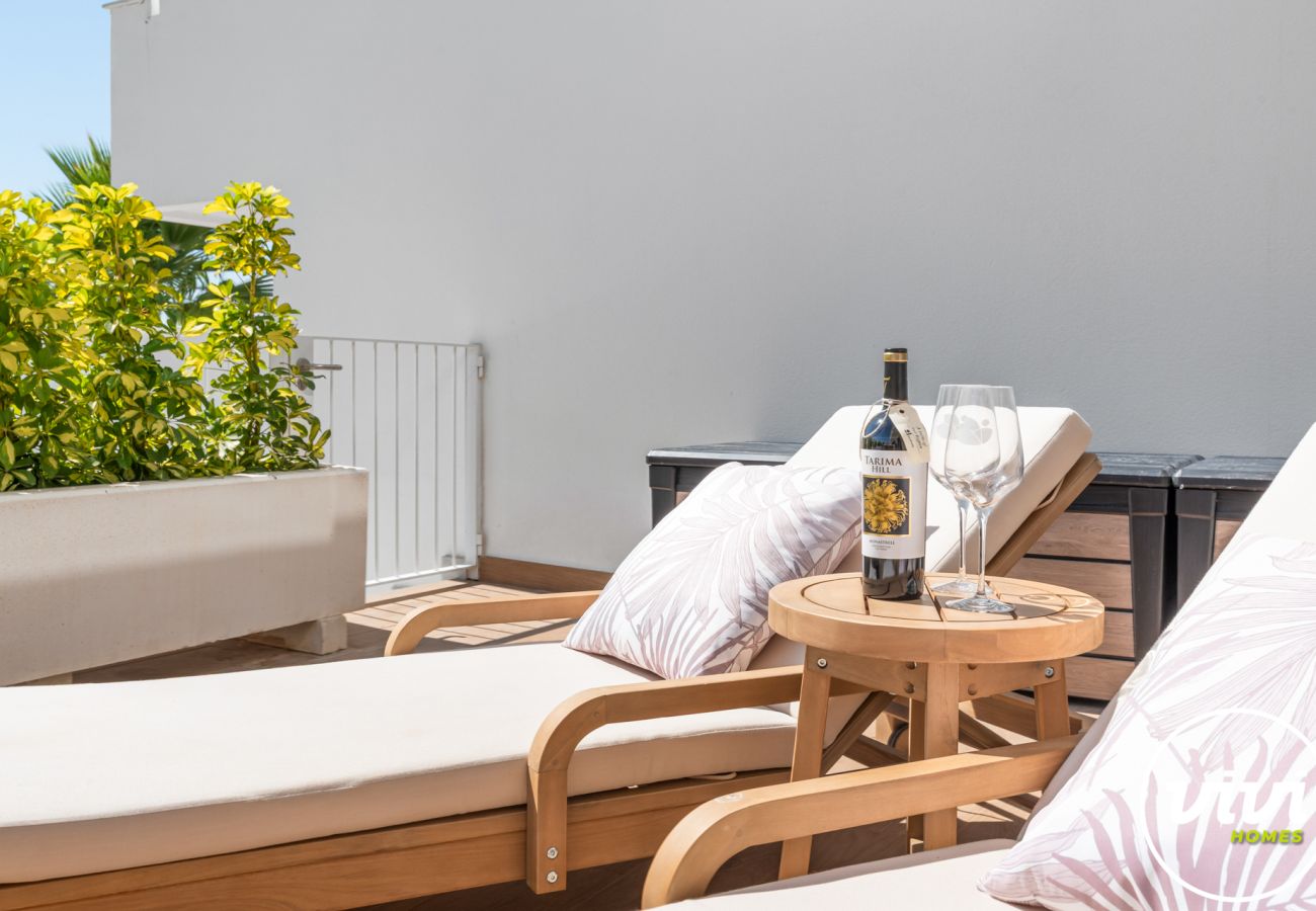 Apartment in Estepona - Casa Solara |  Pool - Gym - Terrace 